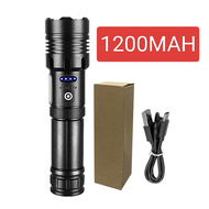 Most Powerful Flashlights1000000lumens Type-c Rechargeable Flashlight Emergency Spotlights 5000m Tac