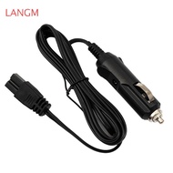 LANGMENGXUAN Mini Fridge Lead Plug Wire, DC 12V 2m Car Refrigerator Lead Cable, Power Cord 2 Pin Lea