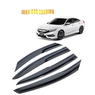 Honda Civic FC Window Door Visor H.Civic 2016~2021 Door Visor Mugen (AG)