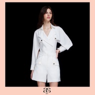 [asv aw23] Collins Trench Blouse เสื้อผู้หญิง ทรงเทรนช์โค้ท แขนยาว แต่งกระดุมทอง