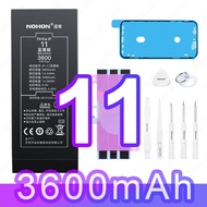 NOHON 3690mAh High Capacity Battery For iPhone 11 Pro / 11 Pro Max Lithium Polymer Bateri With Free