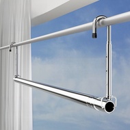 Stainless steel clothes drying pole, balcony indoor clothes drying, balcony clothes drying wonder, c