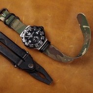 🇺🇸 美國 USA Hot item PVD Zulu Nato Watch Strap 5-ring camouflage camo 迷彩 美國 錶帶  Luminox 20mm 22mm 軍錶 vintage 復古
