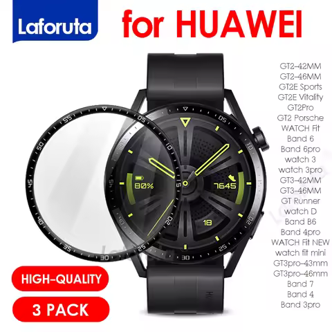 Screen Protector for Huawei Watch GT2 Pro GT3 46mm 42mm Runner No Glass for HUAWEI Buds Band 6 7 Fit