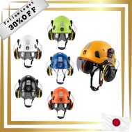 GREEN DEVIL Safety Helmet Professional Helmet with Clear Visor and Ear Plugs Adjustable ABS Safety H