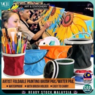 * * Artist Foldable Painting Brush/Water Pail