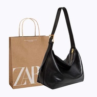 bag lelaki sling bag man tote bag Zara All-Match Messenger Bag Female 2025 New Style Trendy Lazy Sty