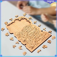 [Ranarxa] Montessori Toy Sensory Toy Practicing Develop Intelligence Wooden Puzzle Toy