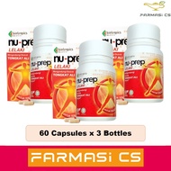 Nu-Prep Lelaki Tongkat Ali 60s x 3 bottles (TRIPLE) Exp: 01/2027 [Nu Prep]