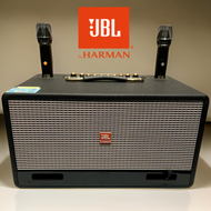 LOA KARAOKE XÁCH TAY JBL BASS 16CM THÙNG GỖ BỌC DA KẾT NỐI BLUETOOTH TẶNG KÈM 2 MICRO CAO CẤP