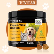 Tovitar Pet Flea and Tick Chews For Cat and Dog