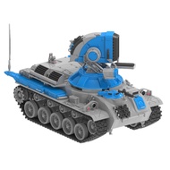 HIPLAY RPG Laser Tank 1/35 Scale Assembly Model Kits Toys