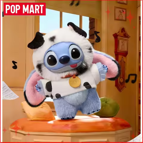 POP MART Stitch Adventure Series Vinyl Plush Keychain Backpack Pendant Collection Gift