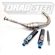 DBS exhaust Yamaha Rxz - Yamaha 125z - Yamaha 125zr - RXS - yt115