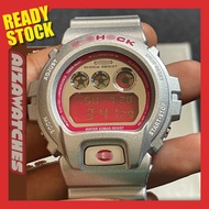 G-SHOCK DW6900 CB8 GREY PINK - Jam Tangan Lelaki / Jam Tangan Perempuan