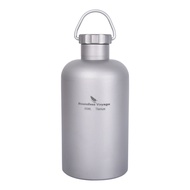 Boundless Voyage Titanium Sports Bottle With Titanium Lid Outdoor Camping Cycling Hiking Picnic Wate