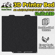 Bambu Lab A1 Mini Epoxy Resin Build Plate 184x184mm Double-Sided Textured for PLA/TPU