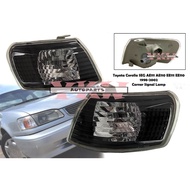 Toyota Corolla AE110 AE111 1998-2002 Black Parking Corner Light Signal Lamp Crystal Corner Signal La