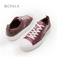 Bonia Dark Brown Passo Sneakers | Kasut Sneakers Dark Brown