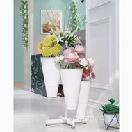 Large Multi-layer Flower Stand Flower Shop Display Rack Flower Shop Wrought Iron   Flower Bucket Flo