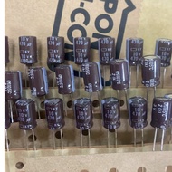 NIPPON CHEMI-COM Capacitor Braided Tape T/B 470uF/10V Size 8 * 12.5mm In-Line Plug-In Electrolytic