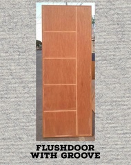 FLUSHDOOR WITH GROOVE (MARINE PLYWOOD) FOR MAINDOOR  BEDROOM BACKDOOR  STOCK ROOM ETC.