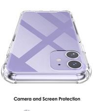 🔥เคสใสไอโฟน🔥เคสใสกันกระแทก เคสนิ่ม iPhone 15 Pro Max 14 13 6S 7 8 Plus + X XR XS Max SE 2020 11 Pro Max 12 Pro Max 13 Pro Max iPhone 11 12 Mini TPU case มุมกันกระแทก เคสไอโฟนเคสใสเคส TPU