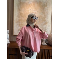 KEMEJA Lui Stripe Shirt - Shirt StripedWanita stripe shirt women