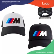 topi mobil bmw / topi casual keren / trucker hat / topi jaring bmw