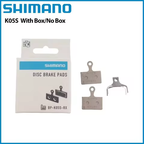SHIMANO Disc Brake Pads K05S 1 Pair For 2-Piston For BR-M9100 R9170 R8070 R7070 4770 RX810 RX400 U50