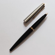 美國派克45黑色墨水筆 鋼筆 PARKER 45 Black Fountain Pen (14K XF)