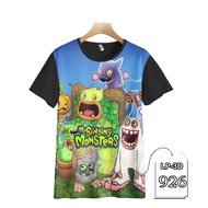 My Singing Monsters Clothes Children's and Adult's T-shirts Cartoon TV Animation Series LP3D-926 Coo