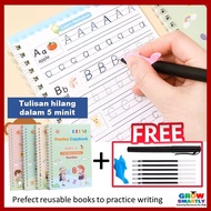 Writing Book Tracing Book for kids Buku Belajar Menulis Magic Tracing Workbook Handwriting Practice