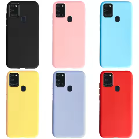 For Samsung M31 Case Samsung Galaxy A21S M21S M21 M30S M31 Cover Funda TPU Cases Matte Silicone Cove