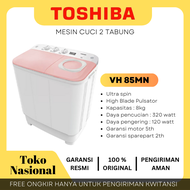 [Cianjur] Mesin Cuci Toshiba 2 Tabung VH-H85MN 8kg