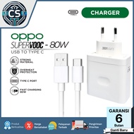 Oppo SUPER VOOC 80W Fast charging Type C Charger ORIGINAL 100%