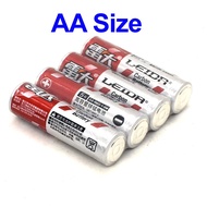AA LEIDA Carbon Battery AA *4pcs R6S R6 UM-3 U12 Dry batteries Super Heavy Duty Battery
