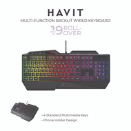 HAVIT HVKB-KB488L Multi-Function Backlit Wired Keyboard 1.5 Metres