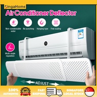 3rd Gen Wind Deflector Air Conditioner Wind Shield Aircon Anti-Blowing Shield Retractable Aircon Win