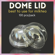 (LAZ 5 ) 100pce Dome Lid only for Milktea Cups 95mm at 90mm