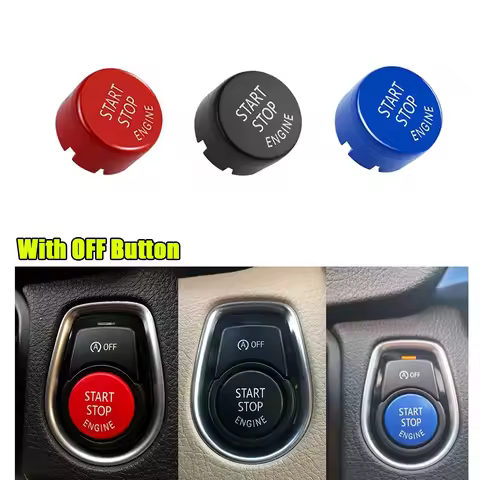 1PC Engine Start Stop Switch Button for BMW F Chassis F30 F10 F34 F15 F25 F48 Interior Replacement