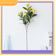 [GRKN]A Bunch Artificial Lemon Branch with Green Leaves Artificial Fruit Lemon Tree
