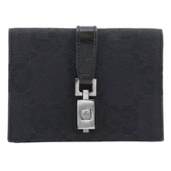 【日本直送】GUCCI 經典款 Jackie 系列 腰包 GG帆布 黑色 女性【二手】