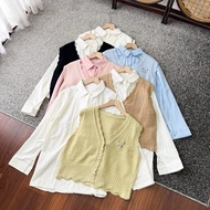 KALE 2in1 RIBBON SHIRT