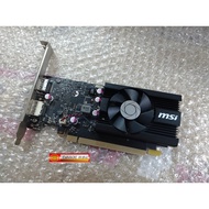 MSI Geforce GT 1030 2G LP OC Short Board Short Card Fan Version NVIDIA GT1030 DP HDMI