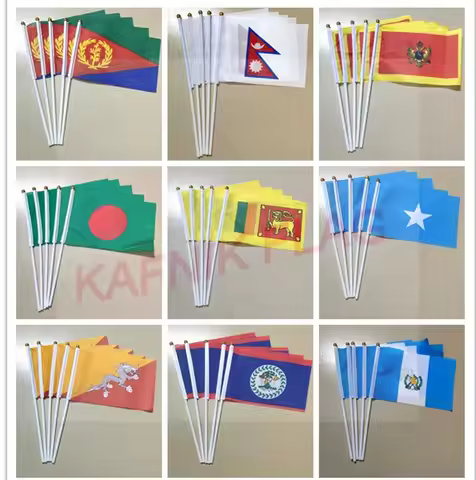 KAFNIK,5pcs Montenegro/Lebanon/somalia /Nepal/Bangladesh Leave a message Any country national flag 1