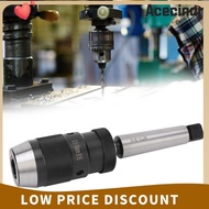 ACECINAR Quick Release Drill Chuck, Morse Taper MT3 Tapered Mandrel MK3 Keyless Drill Chuck, Quick R