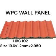 Wpc wall panel wave HBC 101 - HBC 105 P82T