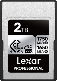 Lexar® Professional SILVER CFexpress™ 4.0 Type A 記憶卡 2TB