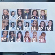 PC H2H OFFICIAL PHOTOCARD HEARTS2HEARTS CARMEN IAN JIWOO JUUN YUHA STELLA ANA ANNA A-NA YEON Album f